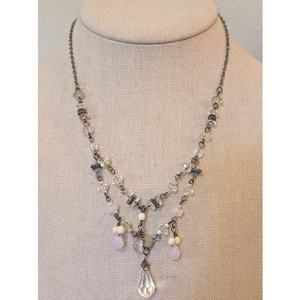 Vintage/Antique Looking Delicate Beaded Necklace